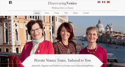 Desktop Screenshot of discoveringvenice.com